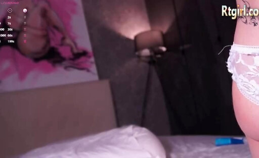 skinny teen rehead trans hottie with tattoos and sexy feet legs masturbates on webcam