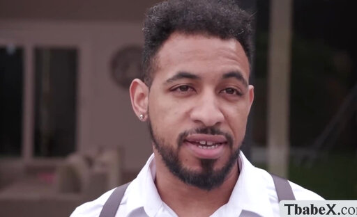 Lazy TS babysitter anal fucked by her mad boss