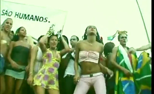 Marcia Fernandes and Karol Mancini carnival foursome