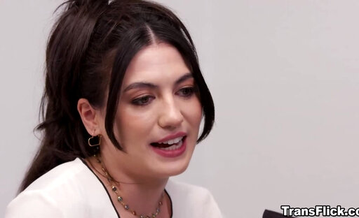 Ariel Demure fucking Megan Mistakes as she interview the new employee