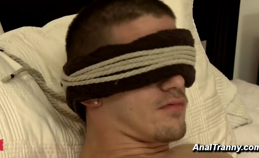 Real Couple Rough Bondage Sex Shemale Mia Isabella Tied and Fucked by Ty Roderick