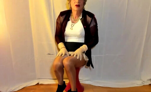 skirt so short it barely counts