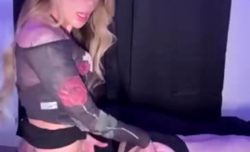 Blonde Trans Bangs Guy Good