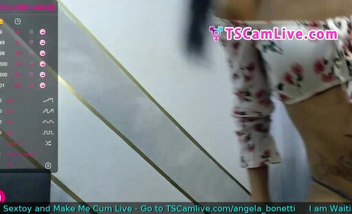Well Hung Brunette TS Part 2