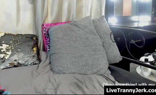 live intense trans dick play