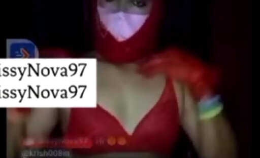 Bangladeshi Crossdresser live tease