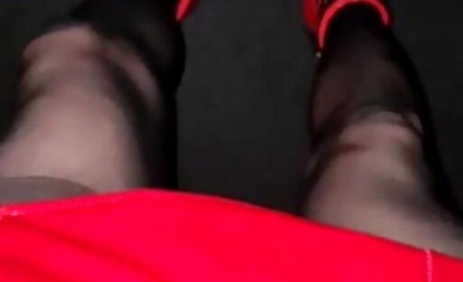 Sissy Susi long Legs in Nylon