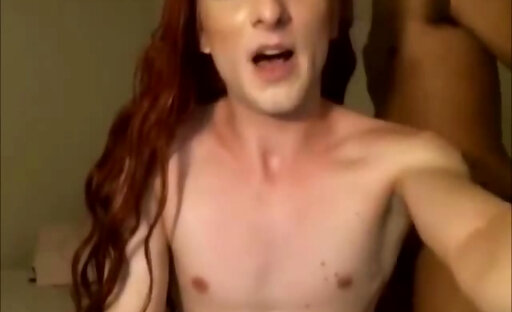 American redhead tranny fucked by bbc