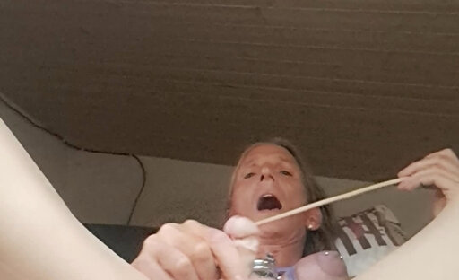 Triple stuffed and tits bounded until I squirt