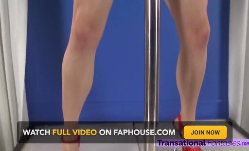 Eva Cassini office and stripper fantasy with big boobs