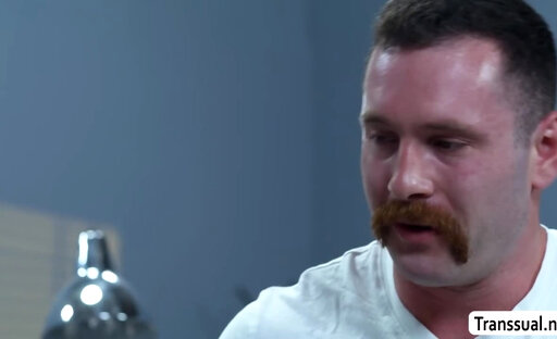 Smart and gorgeous TS doctor analed by patient