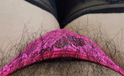 Ladyboy Monaqueen Black Lingerie Teaser