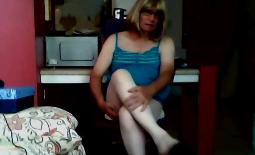 white pantyhose