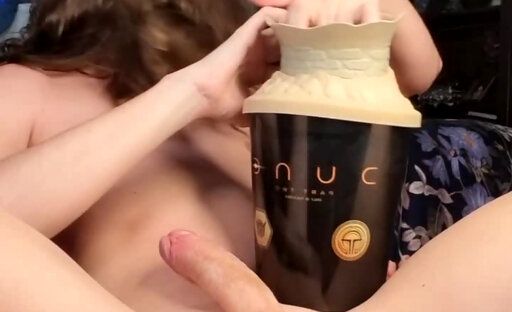 Tiny Tits, Huge Cock, and Sex Toy