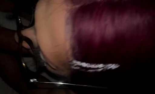 Ts Jesse Montez Sucks a thick cock with cum shot for her Bday.