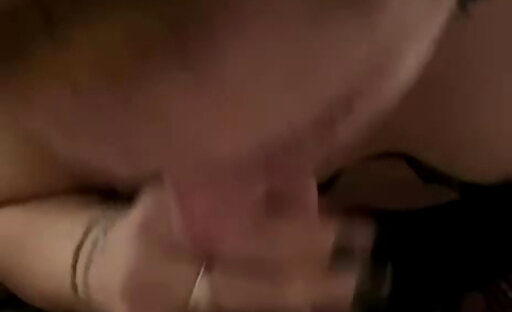 Tranny super hungry for straight white cock