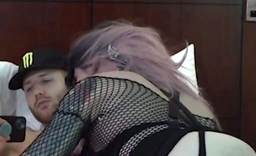 Goth Sissy Jade Madison Deepthroating Dick - Compilation 8