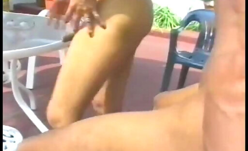Tranny gets fucked in ass and creamed after sucking of guy's cock