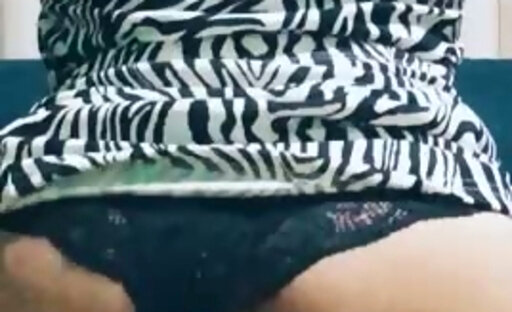 Crossdresser sissygasm anal dildo 02