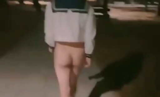 BIG COCK FEMBOY NUDE PARK PLAY CUM 5:40