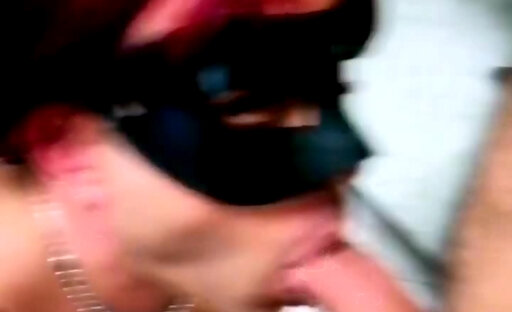 Amateur Italian redhead crossdresser suck and cum