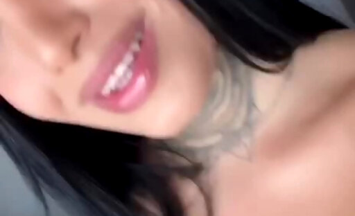 cute transgirl floods her apartment with her squirt