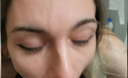 TS Carly Jane taking BBC dildo