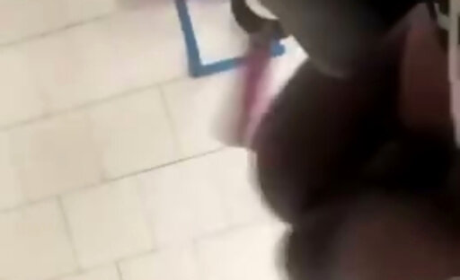 Ebony Ts digging his bussy out with her big fat black cock