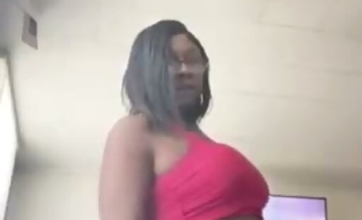 Ebony Ts fucks a black guy nice & slow