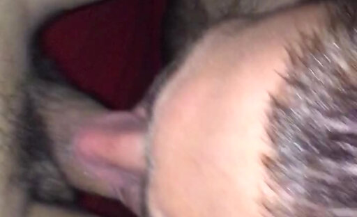 Amateur guy sucking a tranny cock