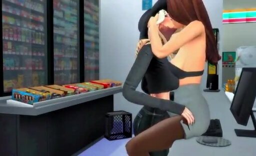 TWO FUTANARI DOMINATRIX SEDUCED ANOTHER GIRL FOR HARD ANAL SEX AND FACEFUCK (SIMS ANIME HENT