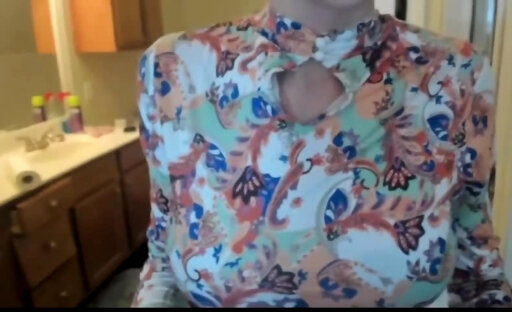 Trans couple wild rough fucking at home