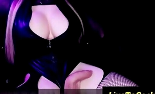 huge tits seductive mistress on live webcam