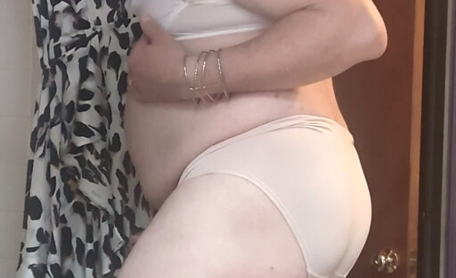 Sissy in Wife Panties, So Cute!