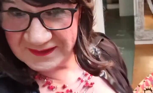 Tranny and guys fuck a bad CD bitch