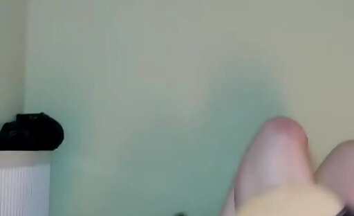 Sexy Caged Trans Sub Alissa Shows off !