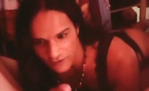 Tswoman do some CBT handjob and blowjob to her sub sissy boyfriend make him edges and deny him to cu