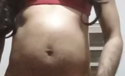 Indian Shemale Model cock