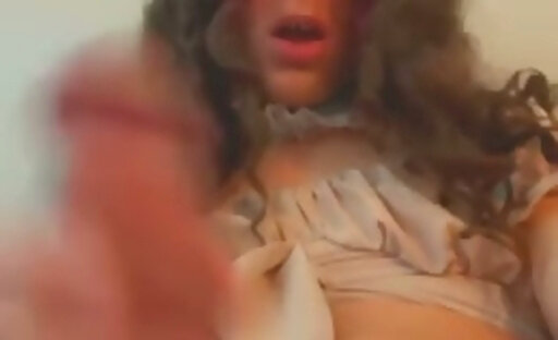 Teen blue thong mast